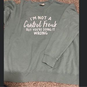 Comfort wash sweatshirt
